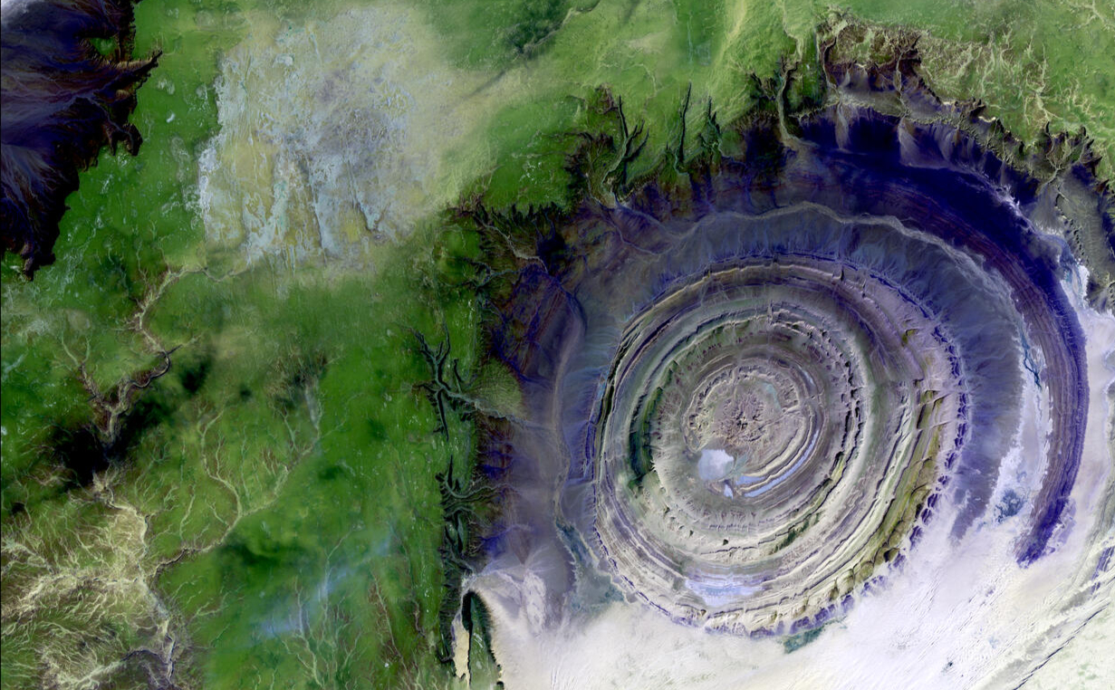 Lost Roman Map has ATLANTIS at Eye of Sahara Africa! (Richat Structure)